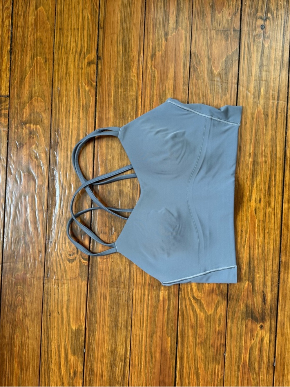 lululemon athletica Like A Cloud Longline Sports Bra, Gray